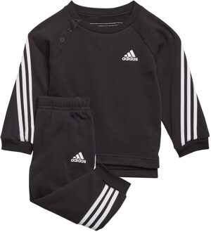 adidas – Future Icons 3-Stripes Jogger Set – Jogging Pakje Zwart - 74