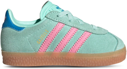 adidas Gazelle Babyschoenen - Groen - Maat 25.5 - Leer Green