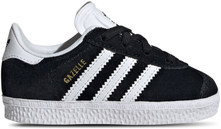 adidas Gazelle Babyschoenen - Zwart - Maat 23.5 - Leer Black