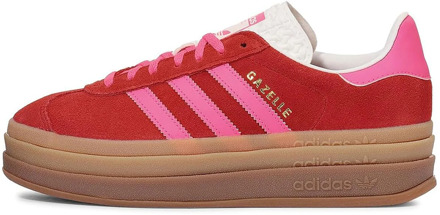 adidas Gazelle bold collegiate red / lucid pink Roze - 36 2/3