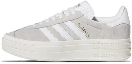 adidas Gazelle bold grey white - maat 37 1/3 Grijs