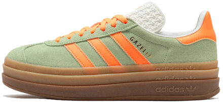 adidas Gazelle bold semi green spark - maat 39 1/3 Groen