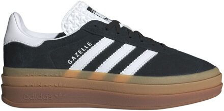 adidas Gazelle Bold Sneakers Dames zwart - wit - 40 2/3