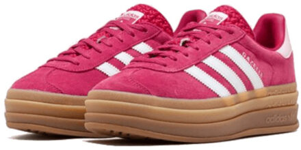 adidas Gazelle bold wild pink - maat 44 Roze