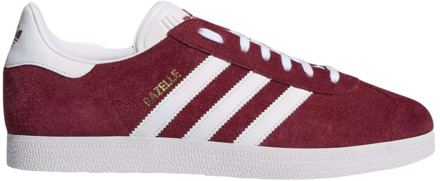 adidas Gazelle Heren Sneakers - Collegiate Burgundy/Ftwr White/Gold Met. - Maat 43.5