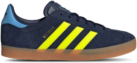 adidas Gazelle Kindersneakers - Blauw - Maat 40 - Leer Blue