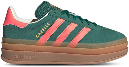 adidas Gazelle Kindersneakers - Groen - Maat 37 1/3 - Leer Green