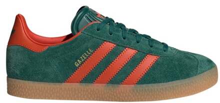 adidas Gazelle Kindersneakers - Groen - Maat 38 - Leer Green