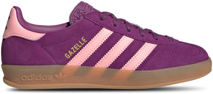 adidas Gazelle Kindersneakers - Paars - Maat 38 - Leer Purple