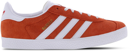 adidas Gazelle Kindersneakers - Rood - Maat 38 2/3 - Leer Red