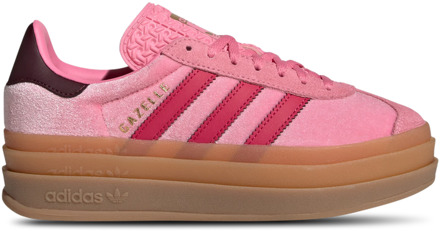 adidas Gazelle Kindersneakers - Roze - Maat 39 1/3 - Satijn Pink