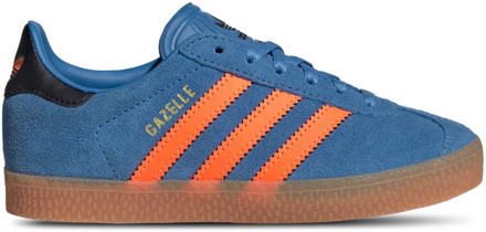 adidas Gazelle Peuterschoenen - Blauw - Maat 33.5 - Leer Blue