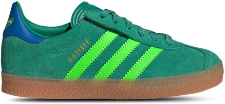 adidas Gazelle Peuterschoenen - Groen - Maat 32 - Leer Green