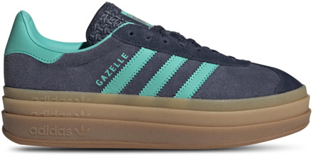 adidas Gazelle Sneakers Dames - Blauw - Maat 39 1/3 - Leer Blue