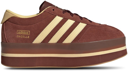 adidas Gazelle Sneakers Dames - Bruin - Maat 44 - Leer Brown
