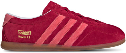 adidas Gazelle Sneakers Dames - Rood - Maat 41 1/3 - Leer Red
