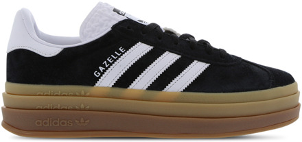 adidas Gazelle Sneakers Dames - Zwart - Maat 39 1/3 - Leer Black