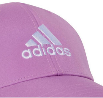 adidas Geborduurd logo voor kinderen/jongeren lichtgewicht baseballpet Roze - One size