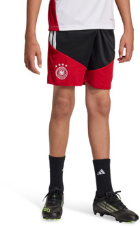 adidas Germany 26 Tiro Kids Shorts Korte Broeken Kinder - Zwart - Maat 171 - 176 CM - Poly Mesh Black