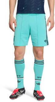 adidas Germany Korte Broeken Heren - Teal - Maat M - Poly Mesh