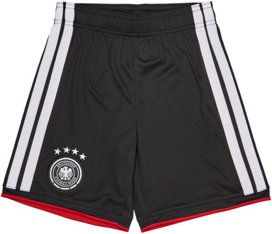 adidas Germany Korte Broeken Kinder - Zwart - Maat 147 - 152 CM - Poly Jersey Black