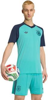 adidas Germany Truien/Replica's Heren - Teal - Maat XS - Poly Mesh