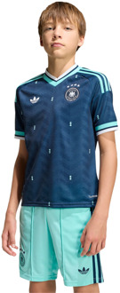 adidas Germany Truien/Replica's Kinder - Blauw - Maat 123 - 129 CM - Poly Mesh Blue