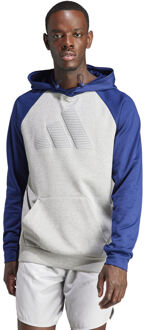 adidas GG Big Logo Sweater Met Capuchon Heren grijs