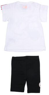 adidas Girl's adidas Baby Minnie Mouse Summer Set in White red Wit