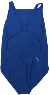 adidas Girl's adidas Junior Badge Of Sport Swimsuit in royal white Wit