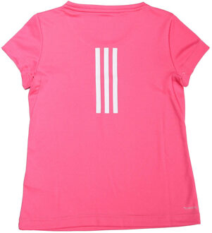 adidas Girl's adidas Junior Training Cool T-Shirt in Pink Roze - 11-12J / 146-152cm