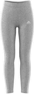 adidas Girls 3-Stripes Legging - Grijze Legging Grijs - 128