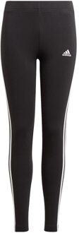 adidas Girls 3-Stripes Legging - Meisjes legging Zwart - 140