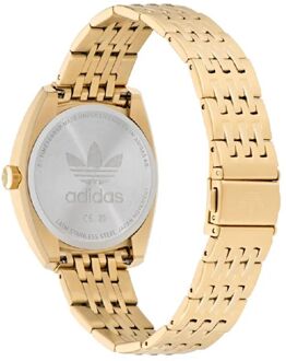 adidas Gouden RVS Horloge met Armband