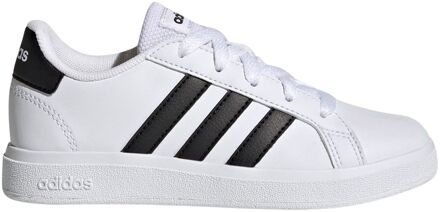 adidas Grand Court 2.0 kinder sneakers wit/zwart