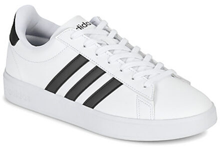 adidas Grand Court 2.0 Sneakers Heren wit - zwart - 42 2/3