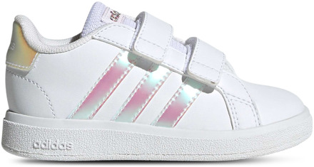 adidas Grand Court Lifestyle Babyschoenen - Wit - Maat 27 - Mesh/Synthetisch White