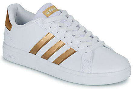 adidas grand court sustainable lifestyle sneakers wit kinderen kinderen - 38,5