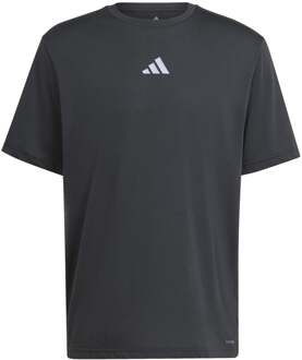 adidas Graphic T-shirt Heren-Zwart,Mauve - S