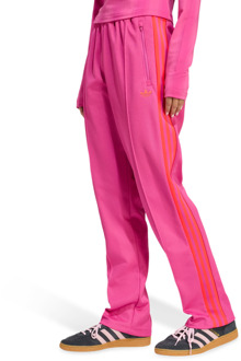 adidas Graphic Track Pants Broeken Dames - Roze - Maat 32 - Katoen Jersey Pink