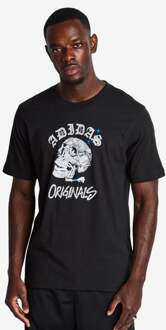 adidas Graphics T-shirts Heren - Grijs - Maat S Grey