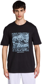 adidas Graphics T-shirts Heren - Zwart - Maat L Black