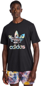 adidas Graphics T-shirts Heren - Zwart - Maat XS Black