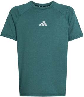 adidas GT PZ T-shirt Kinderen-Donkergroen - 128,140,152,164,176