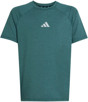 adidas GT PZ T-shirt Kinderen-Donkergroen - 128