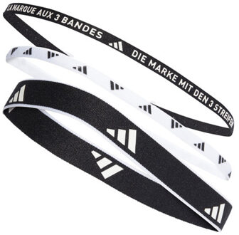adidas haarband zwart/wit kinderen - ONESIZE