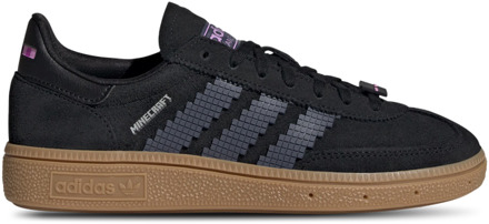 adidas Handball Spezial Kindersneakers - Zwart - Maat 35.5 - Leer Black