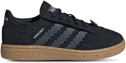 adidas Handball Spezial Peuterschoenen - Zwart - Maat 34 - Leer Black