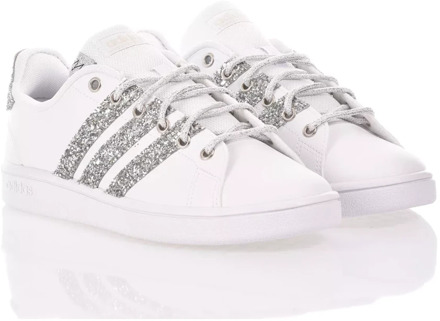 adidas Handgemaakte Zilver Witte Sneakers Adidas , Multicolor , Dames - 38 Eu,37 1/3 EU