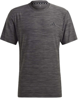 adidas hardloopshirt grijs heren heren - M